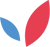 blue and red leaf glow